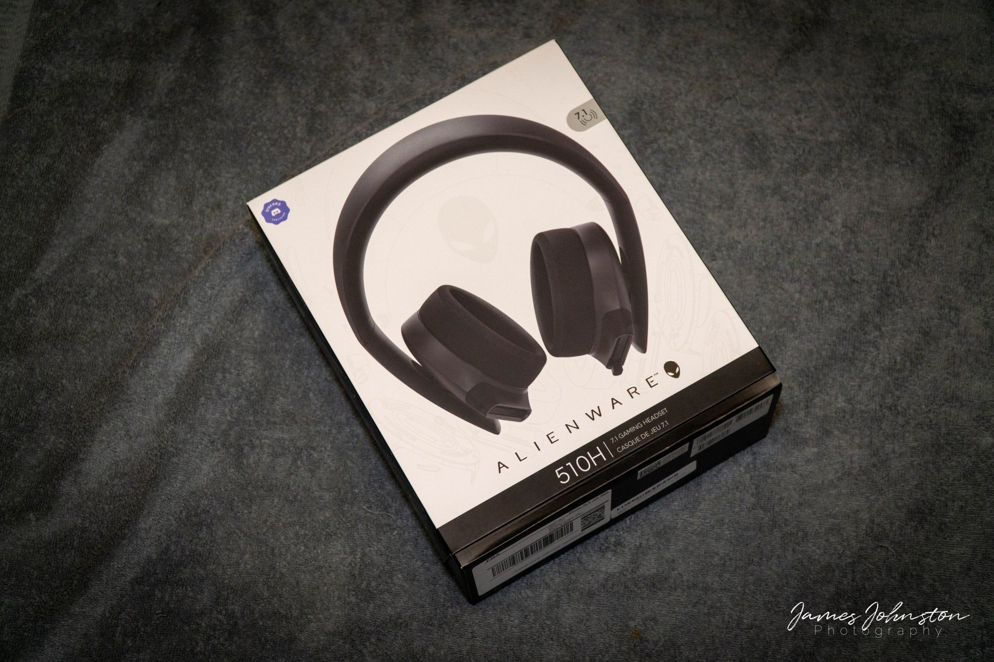 Review Alienware 7.1 PC Gaming Headset AW510H James Johnston