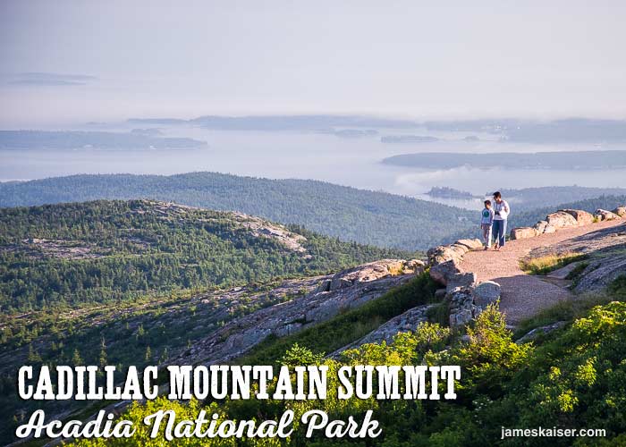 Hiking Cadillac Mountain in Acadia National Park, Maine • James Kaiser