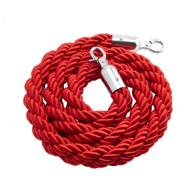 Barrier Rope Red Barriers & Ropes James Kidd