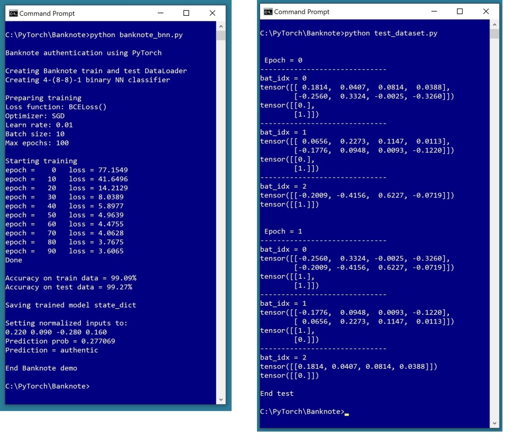 Binary Classification Using PyTorch Preparing Data James D. McCaffrey