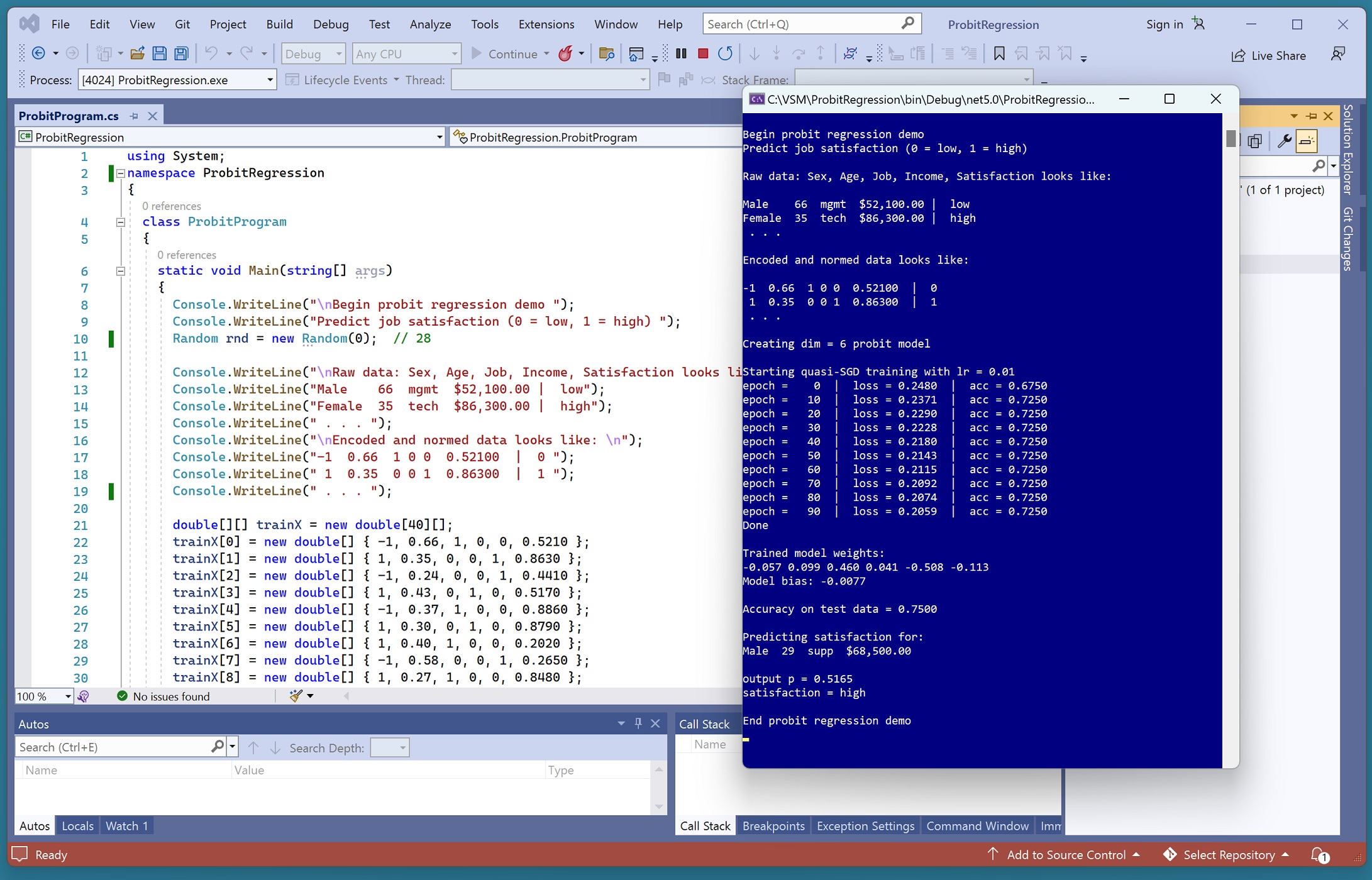 A First Look at Visual Studio 2022 James D. McCaffrey