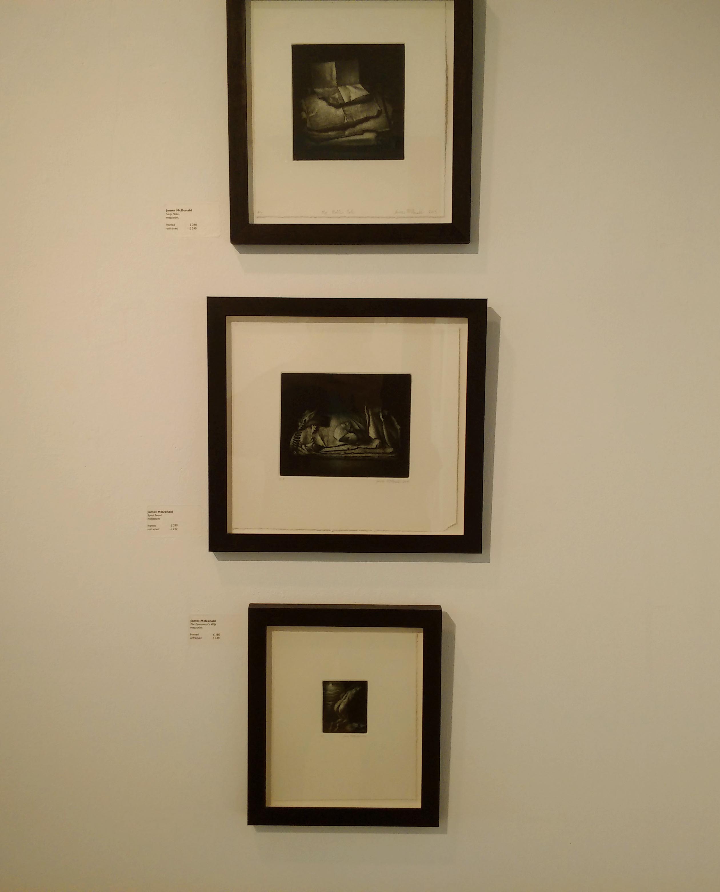 EXHIBITIONGlasgow Print Studio, 2017. JAMES McDONALD