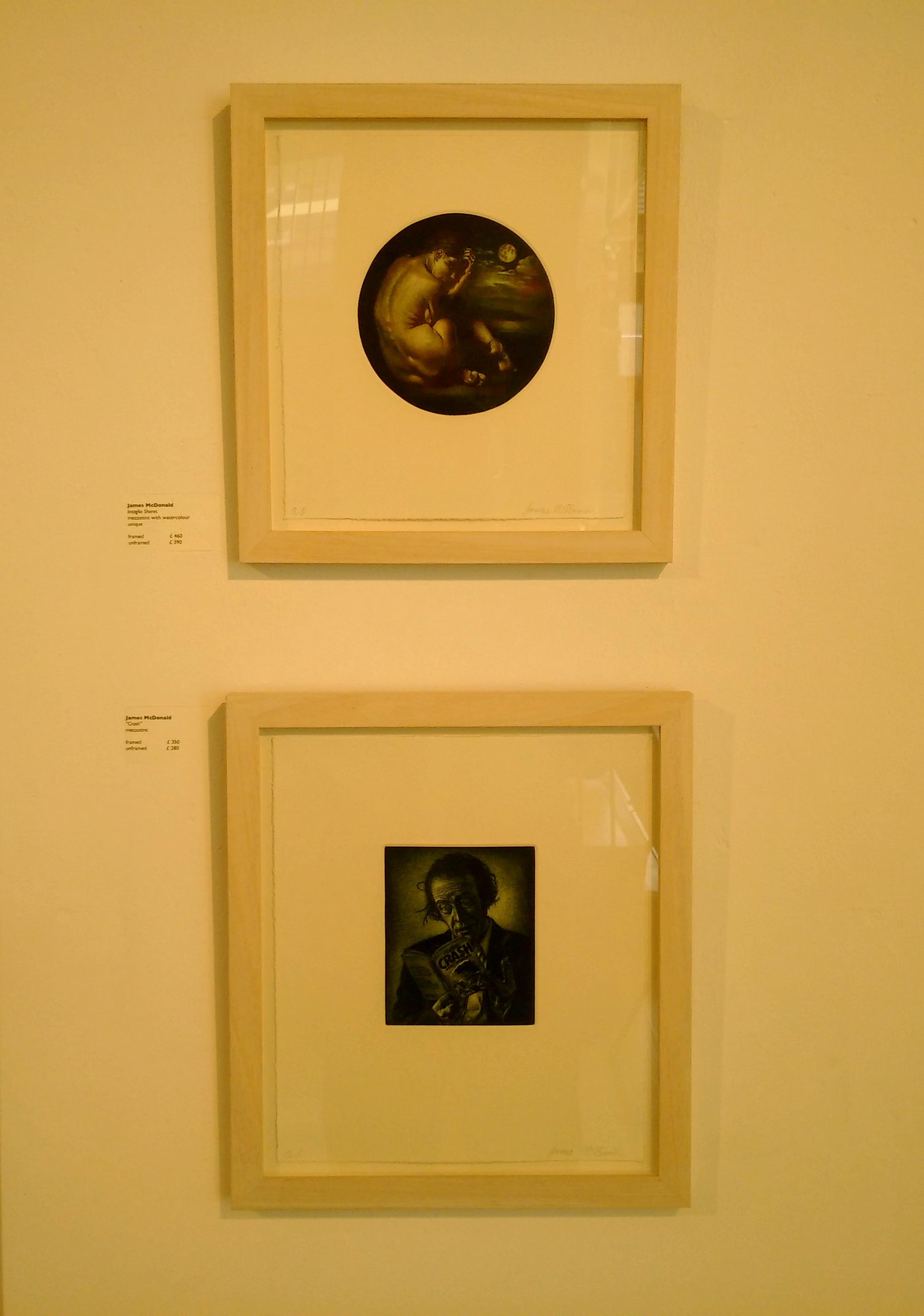 EXHIBITIONGlasgow Print Studio, 2017. JAMES McDONALD