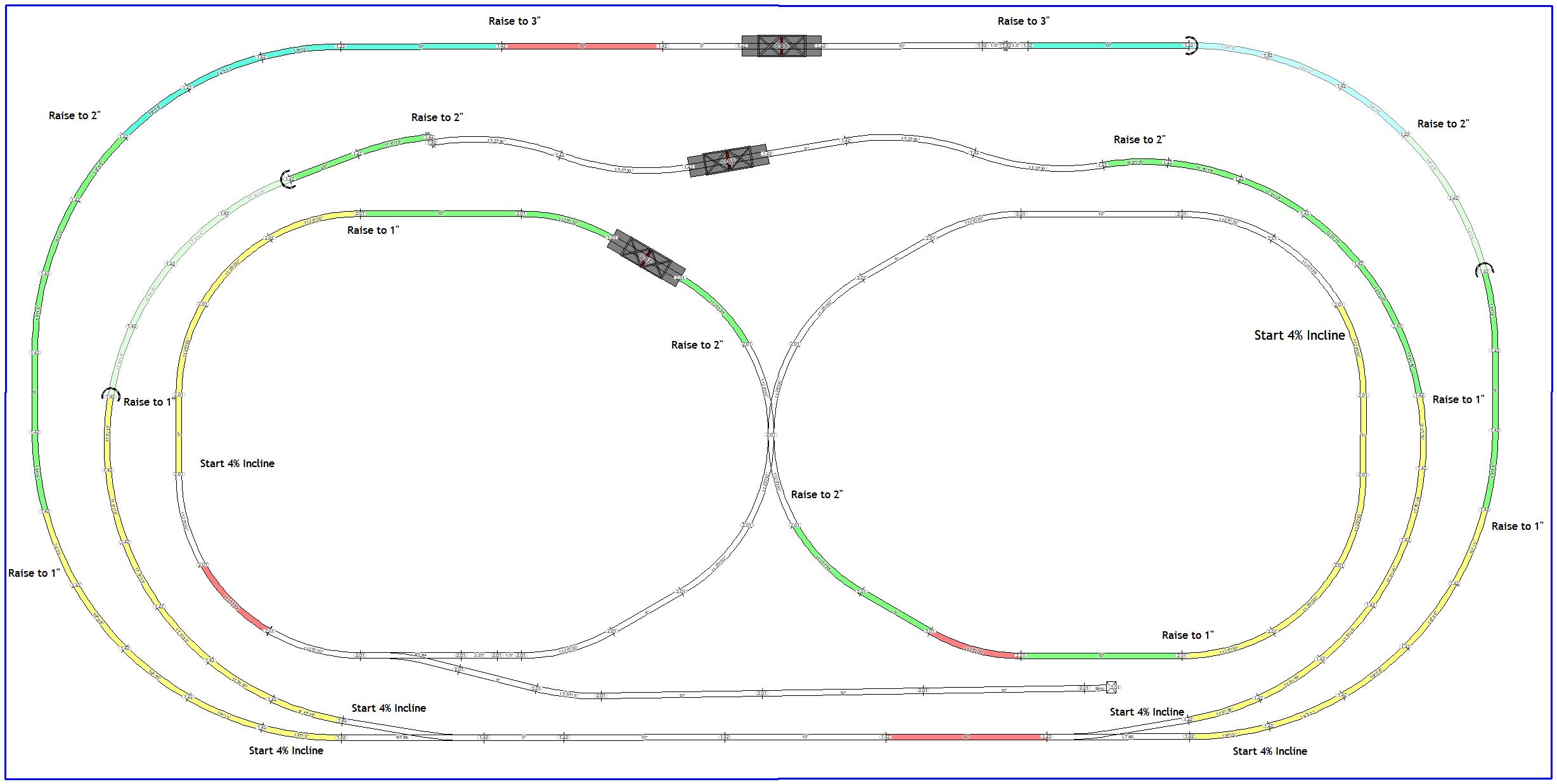 Bachmann EZ Track Plans and Purchase James' N Scale Train Layout Project