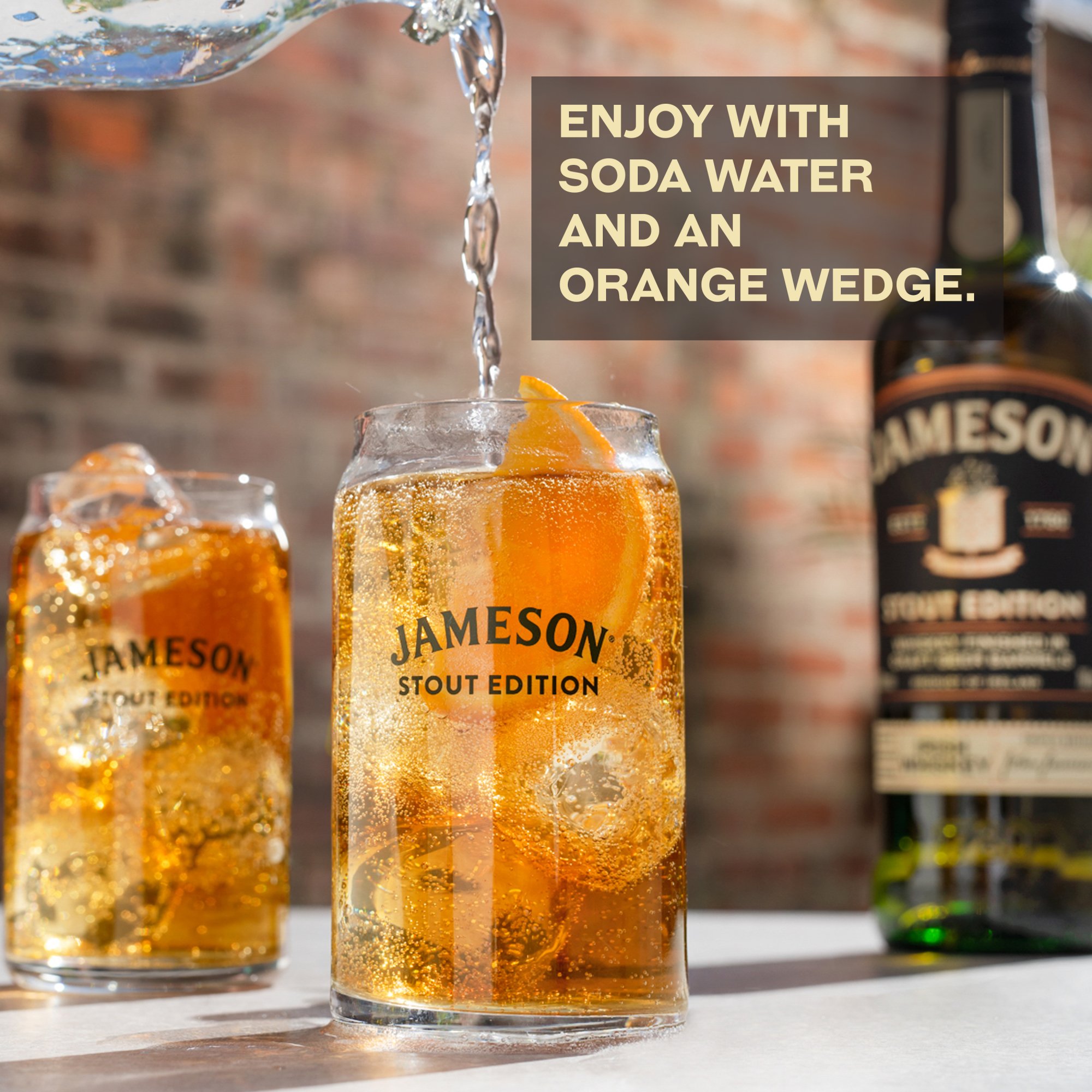 Jameson Caskmates Stout, Soda & Orange