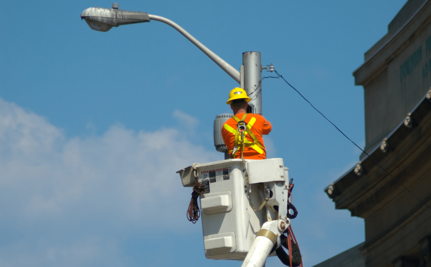Toronto Hydro Service upgrades on Waterloo Avenue, Canyon Avenue