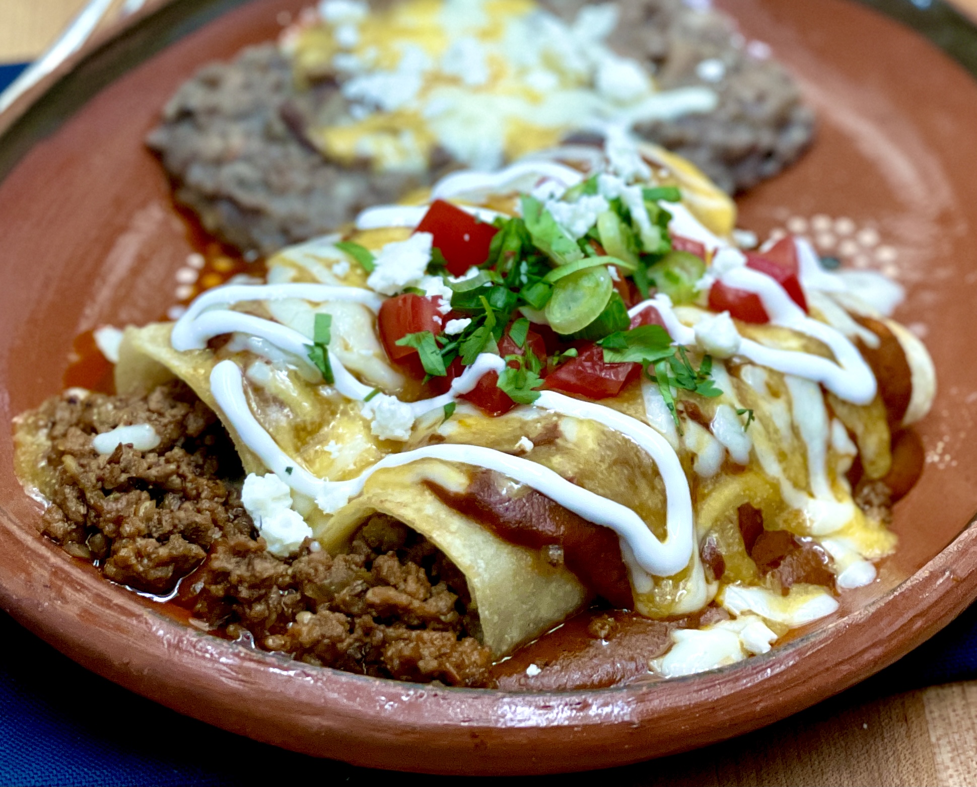 GROUND BEEF ENCHILADAS skipandloretta photography, food, fun, travel