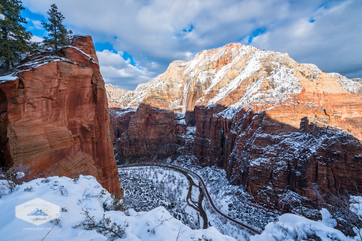 Zion National Park in Winter James Udall