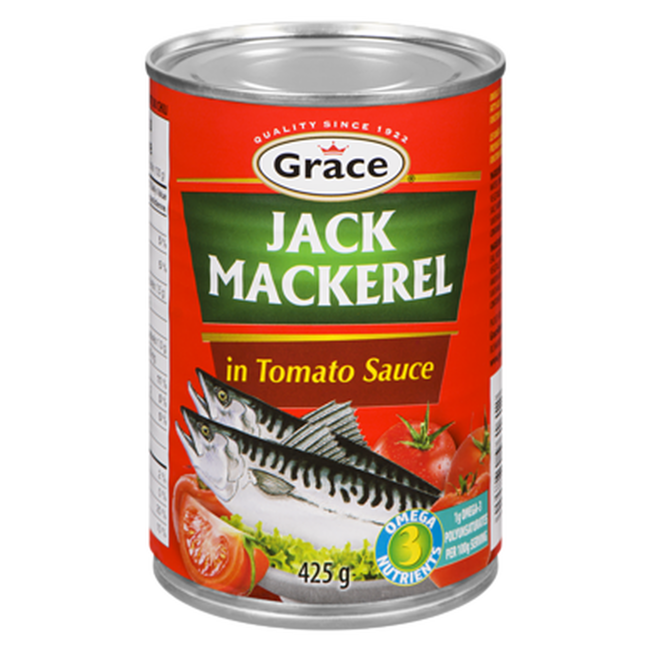 GRACE JACK MACKEREL 425G JamFields Trading