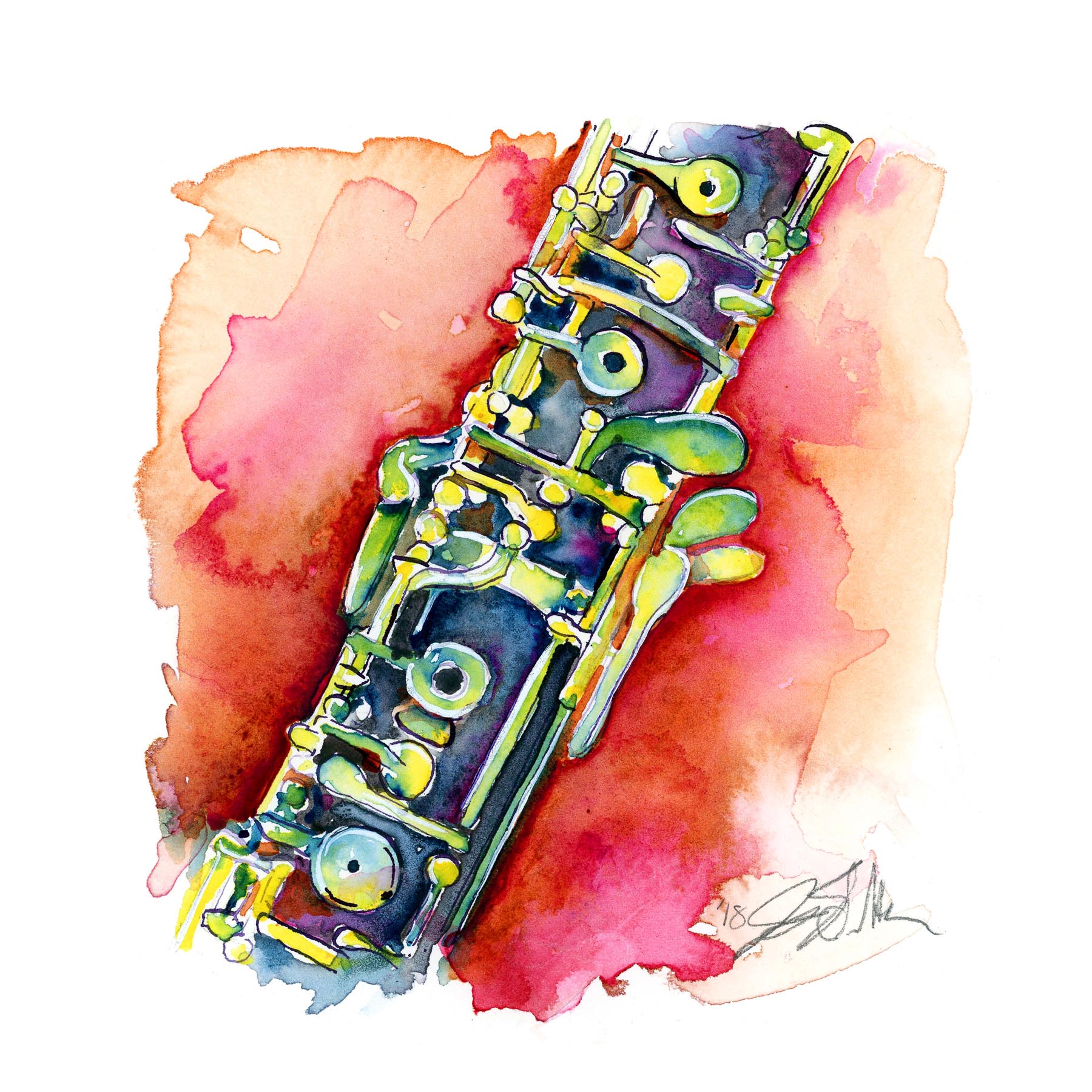 Watermelon Oboe Jamie Hansen