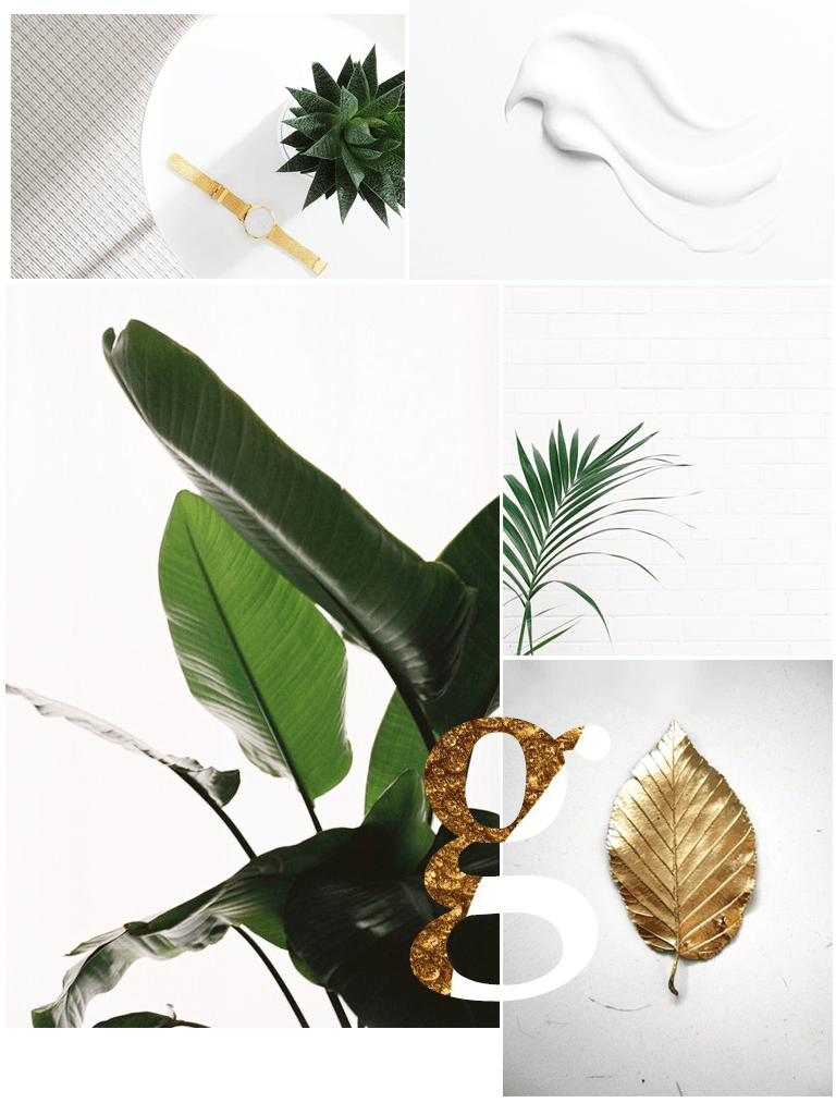 G is for gold + green Jamie Leigh