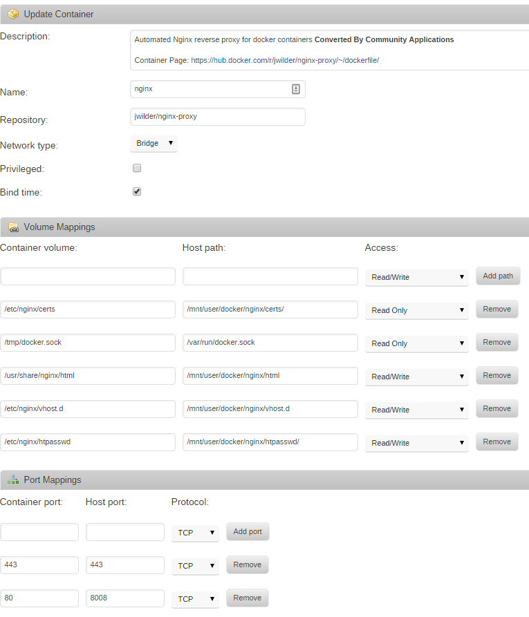 Setting up nginx reverse proxy with Let's Encrypt on