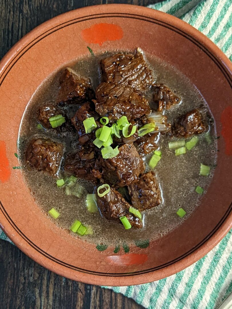 Tender and Flavorful Beef Pares (Filipino Braised Beef)