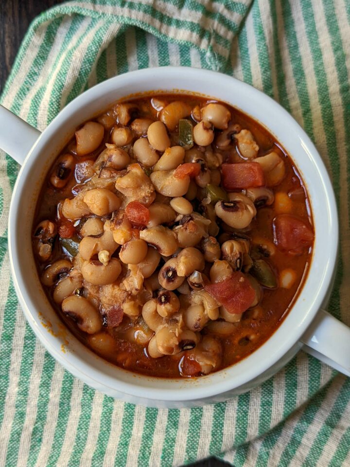 Easy Instant Pot Black Eyed Peas (Vegan and Kosher)