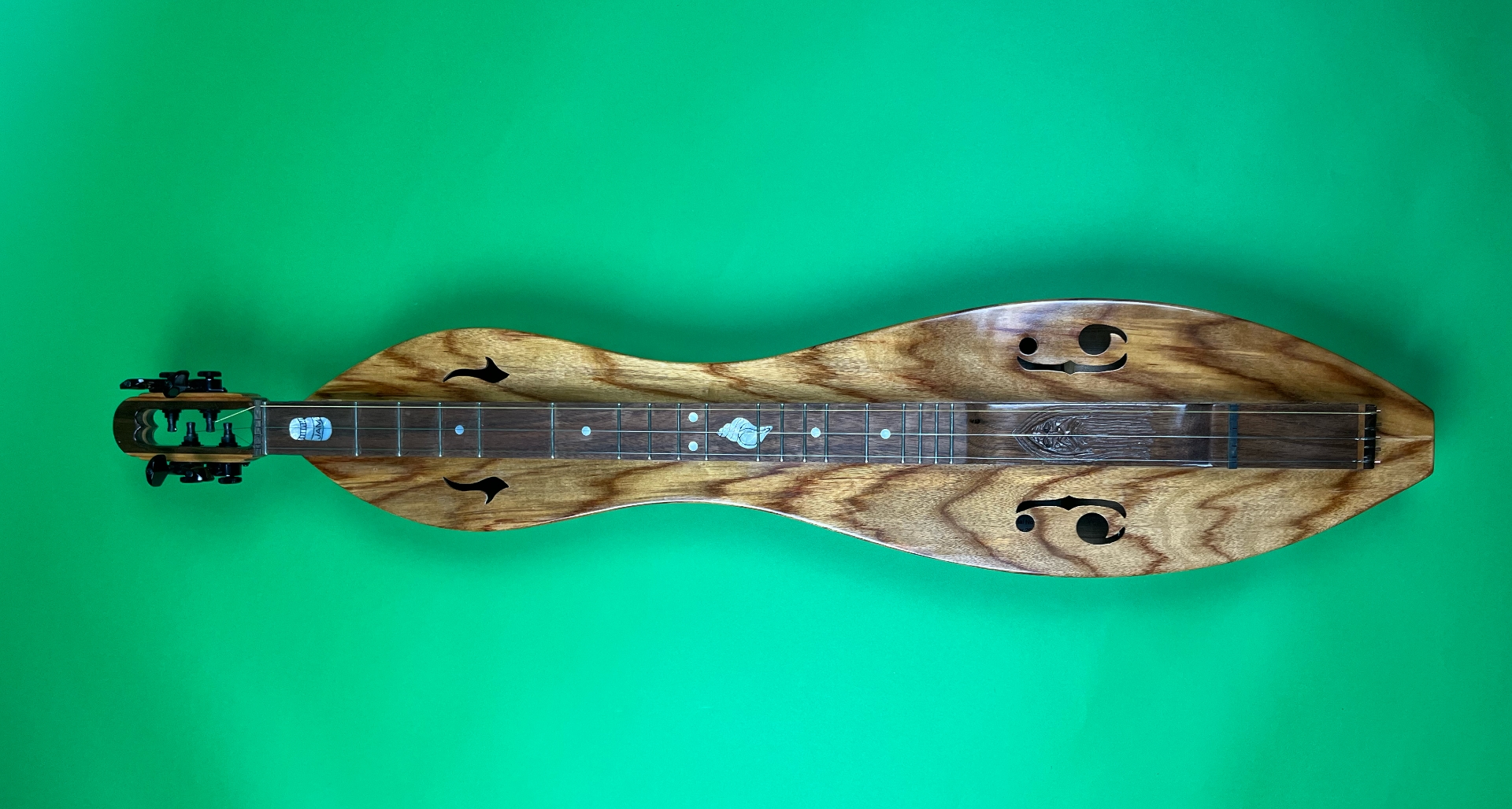 Canary Wood Hourglass Dulcimer JAM Instruments