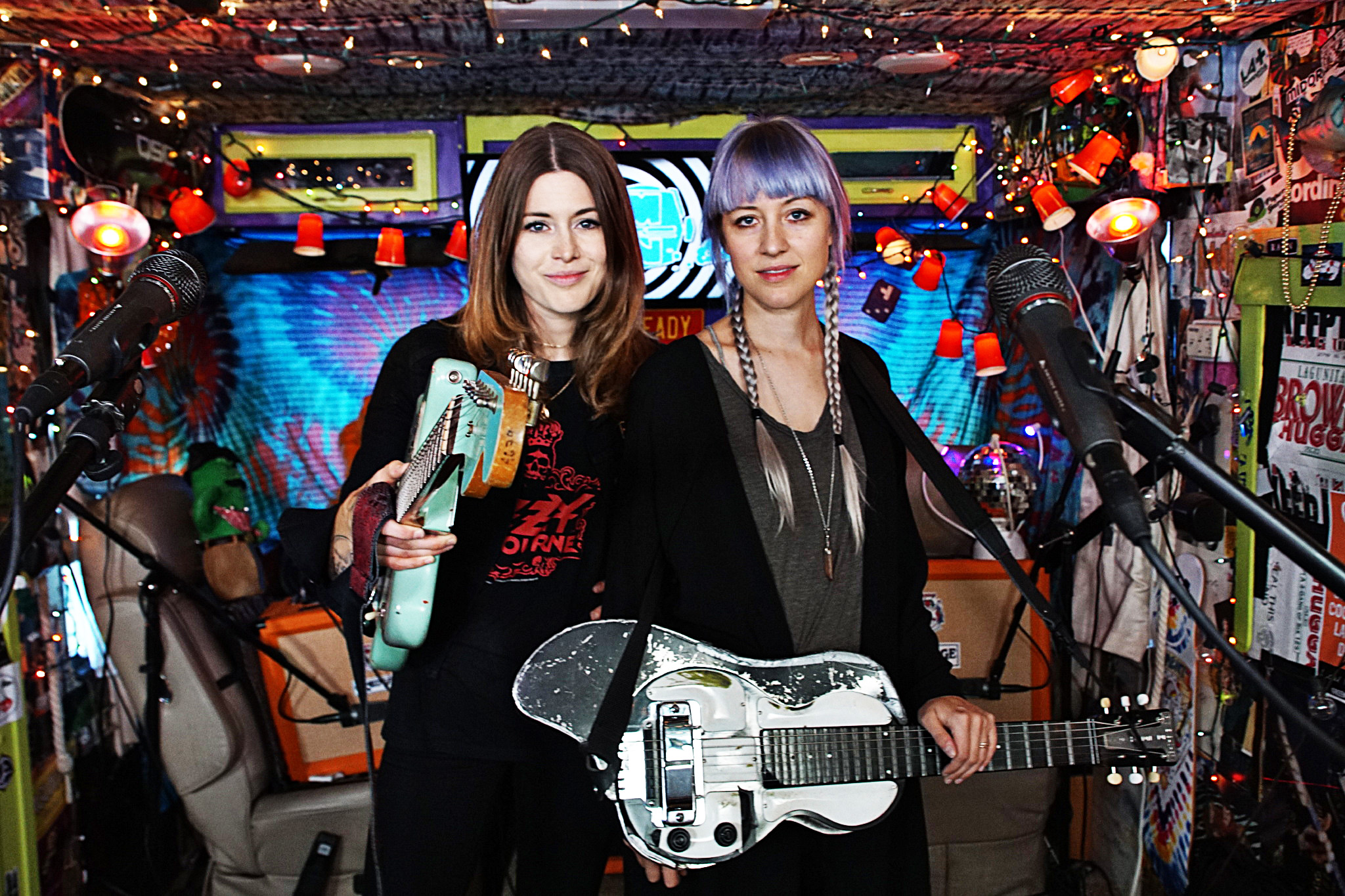 Larkin Poe “Black Betty” Jam in the Van