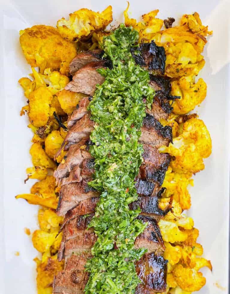 Grilled Flat Iron Steak with Chimichurri The Jam Jar Kitchen
