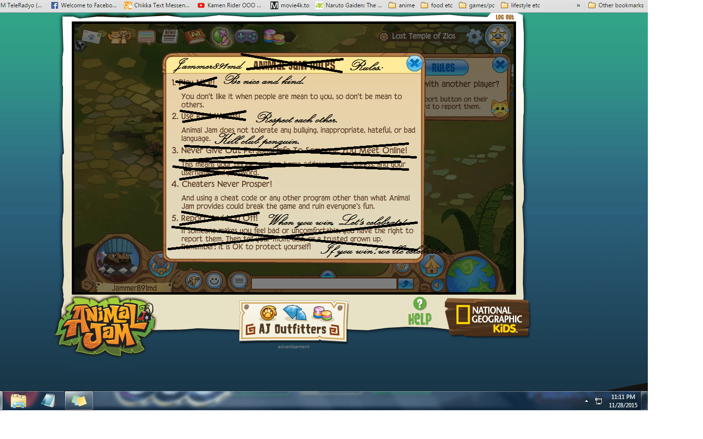 Jammer891md Rules jammer891mdanimaljam