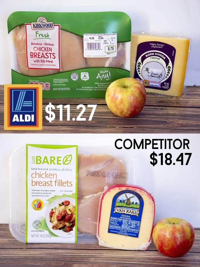 Apple and Gouda Stuffed Hasselback Chicken ALDI Stuffed Chicken