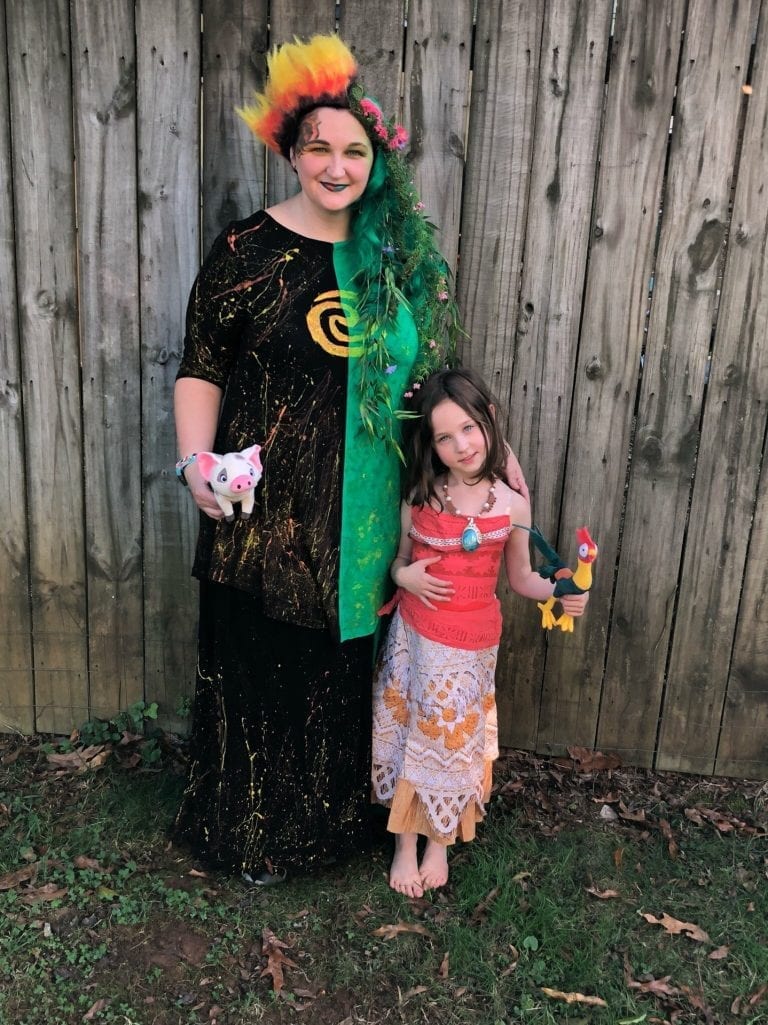 DIY Moana Te Ka /Te Fiti Costume JaMonkey
