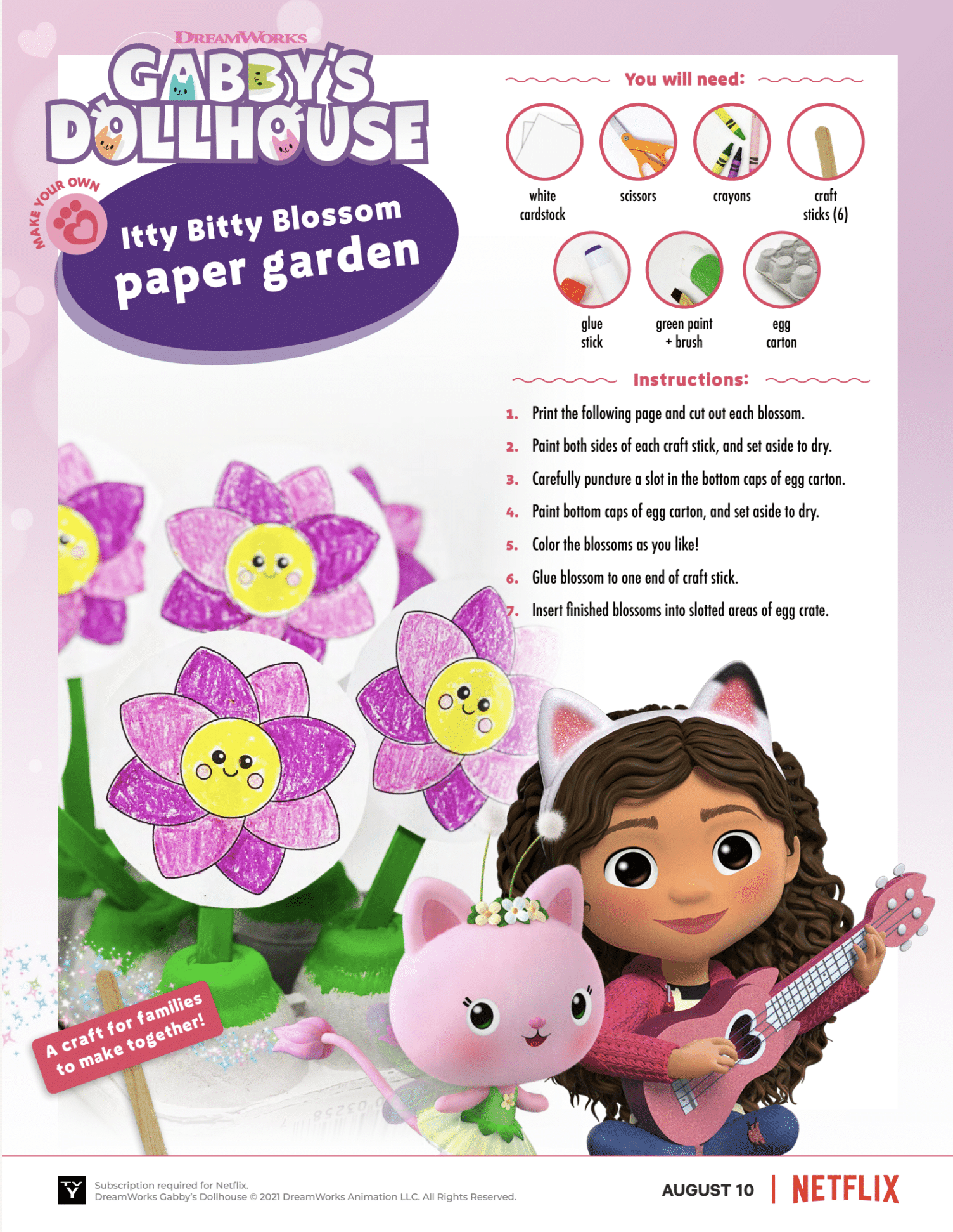 Huge Collection of Gabby's Dollhouse Printables JaMonkey