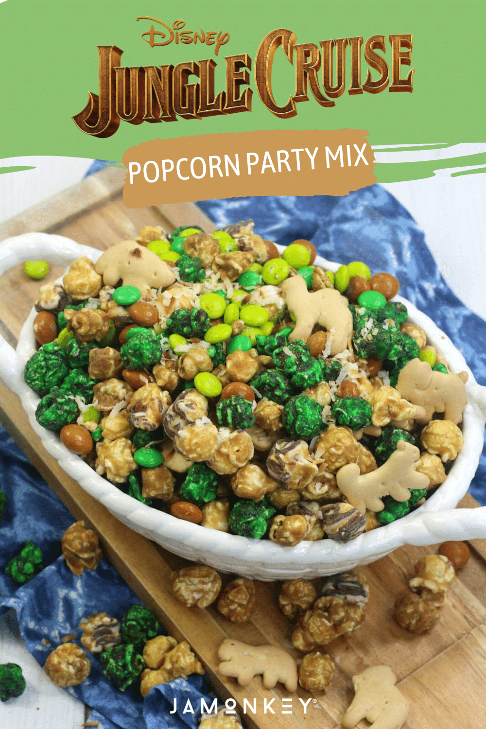Jungle Cruise Popcorn Party Mix JaMonkey