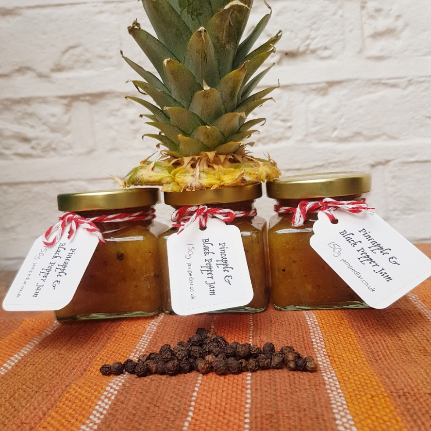 Pineapple & Black Pepper Jam The Jam Pedlar
