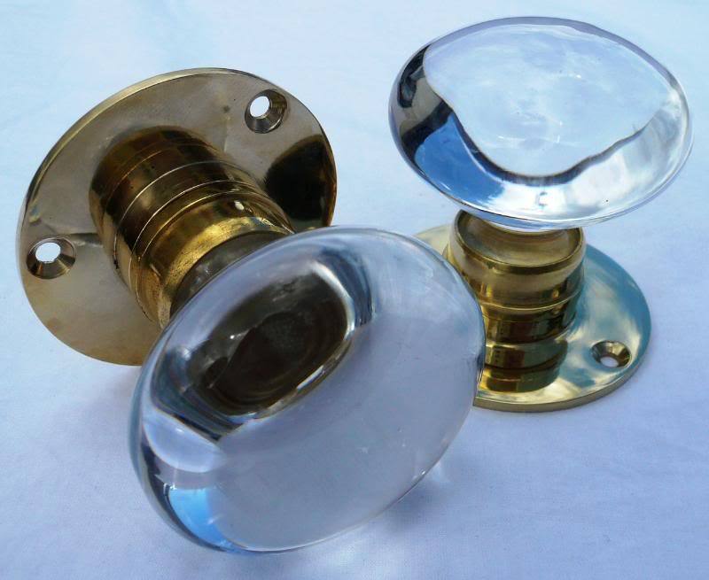 Clear door knobs Door Knobs