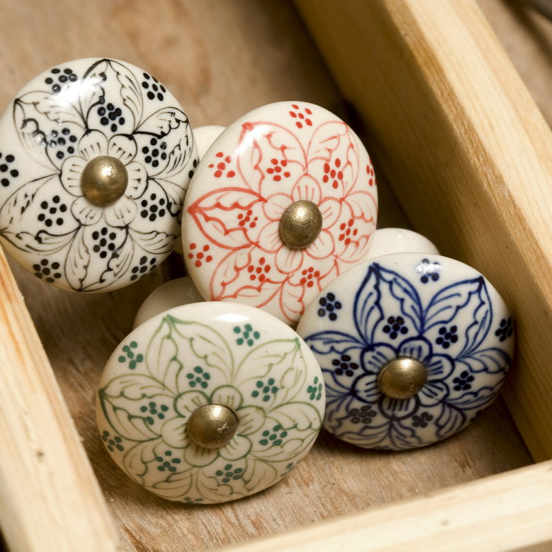 Patterned door knobs Door Knobs