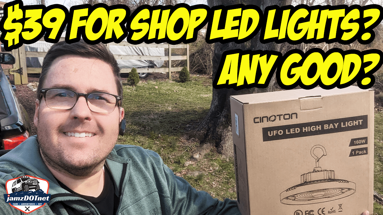 39 LED Bay Shop Lights made by Cinoton no wiring! Are they any good