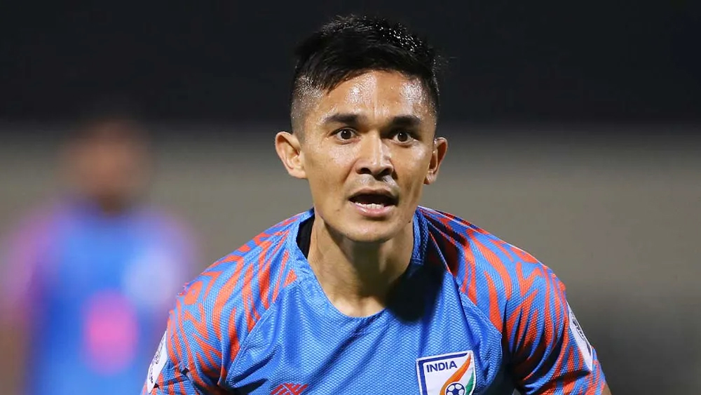 Indian Football Star Sunil Chhetri Contemplates Retirement as He Nears
