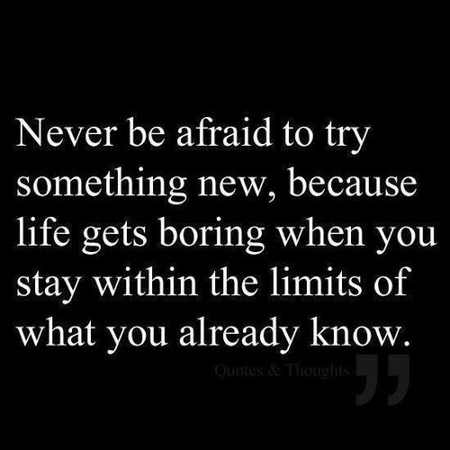 Try Something New Quotes. QuotesGram