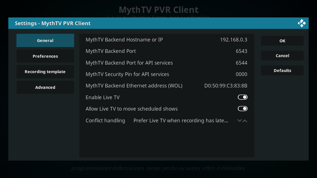 PVR.MythTV