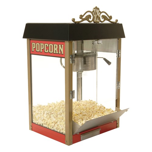 Winco Street Vender Popcorn Popper Vintage Style 6oz. (11060) Janco
