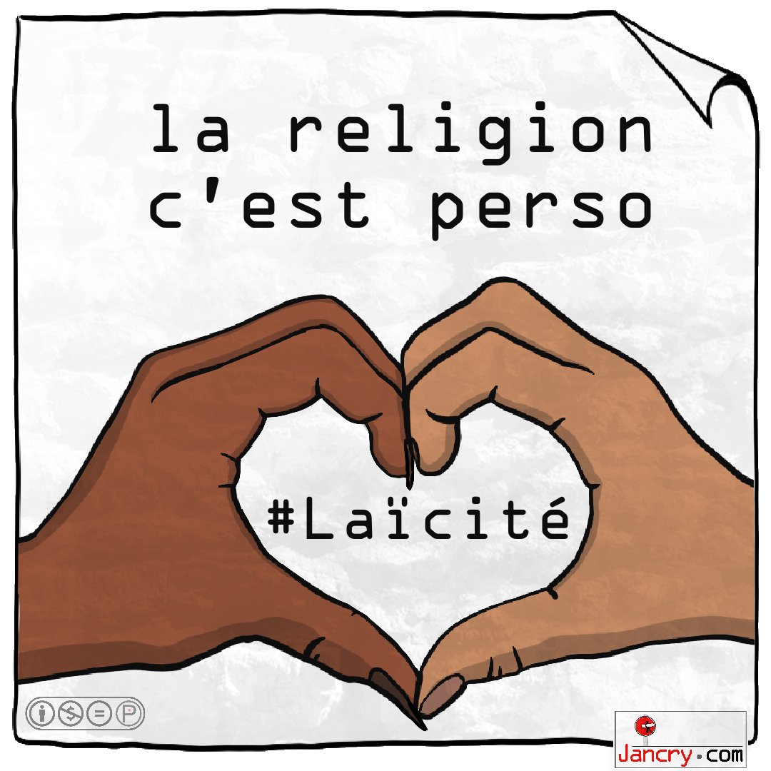 Dessin La religion, c'est perso ! Jancry