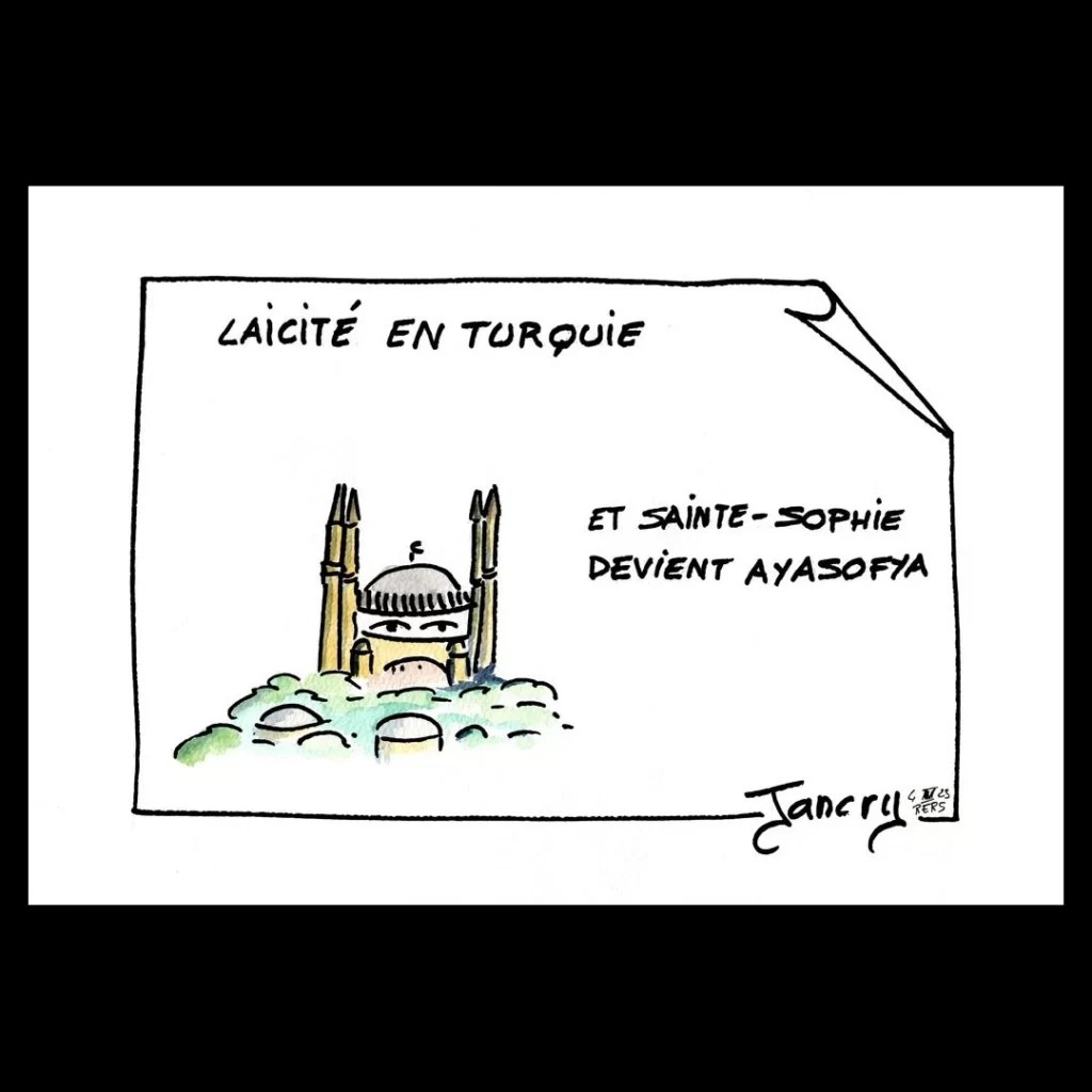 Et SaintSophie devient Hagia Sophia Jancry