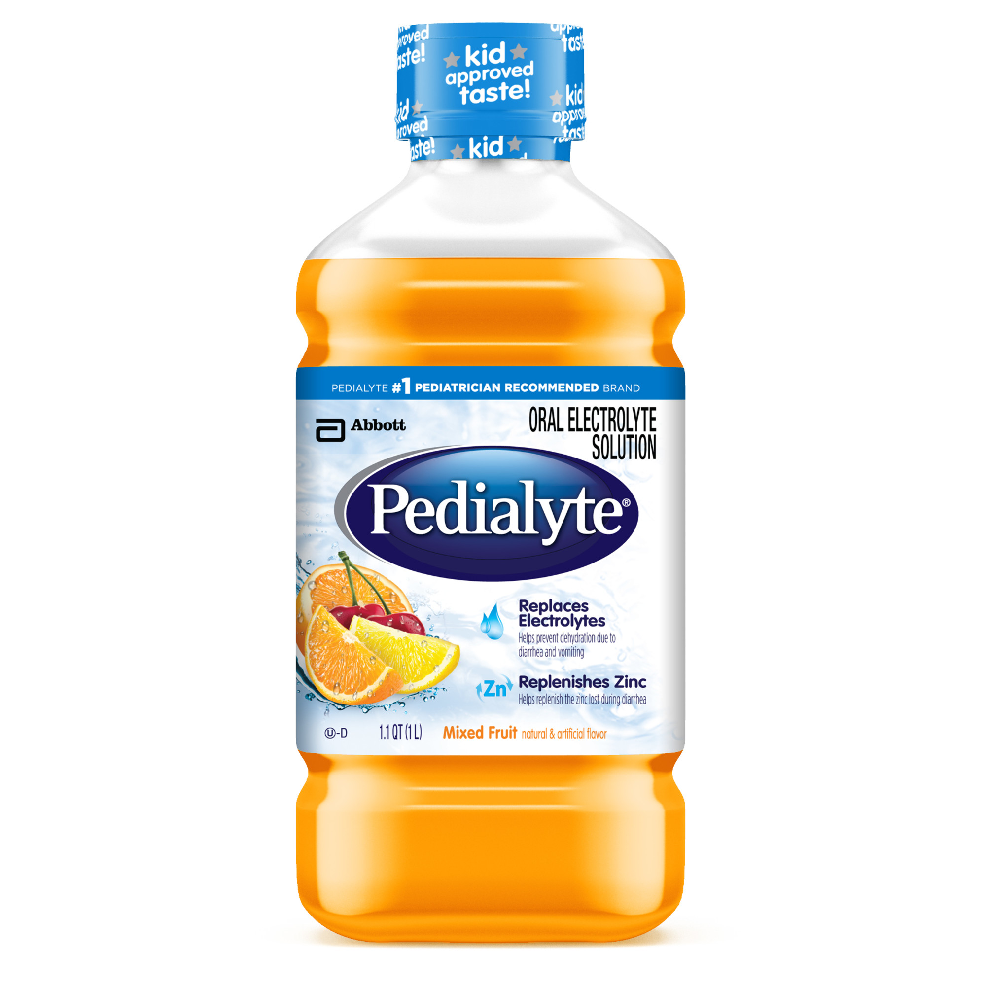 Pedialyte Liquid, 1.1 Quart (1 Liter Bottle)