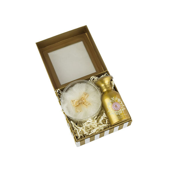 Mini Powder Puff & Body Shimmer Gift Set Jan de Luz