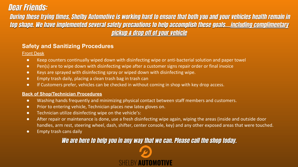 Shelby Automotive Shelby NC Auto Repair Service / Preowned Vehicles
