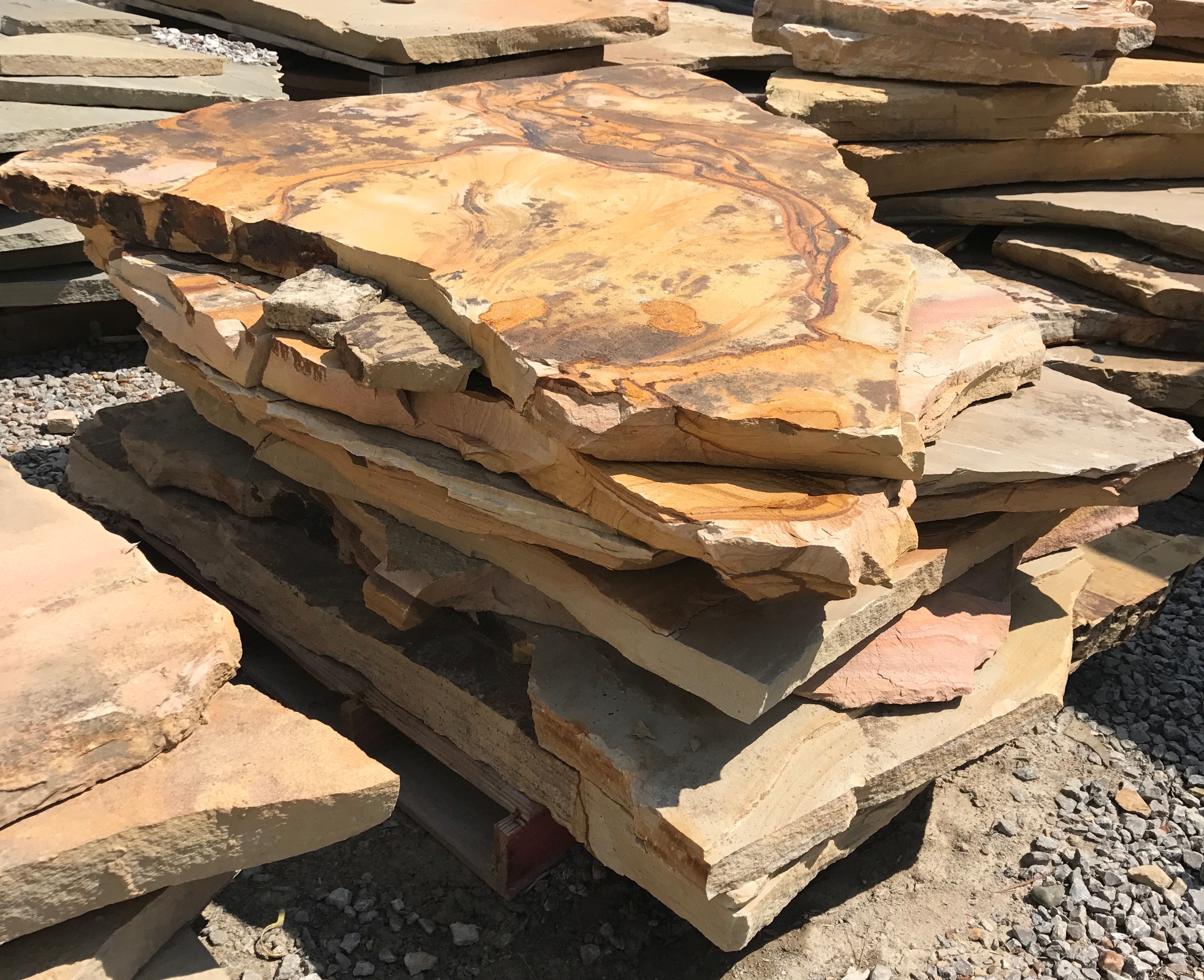 Crab Orchard Slabs 2 J & R Garden, Stone, and Rental Inc.