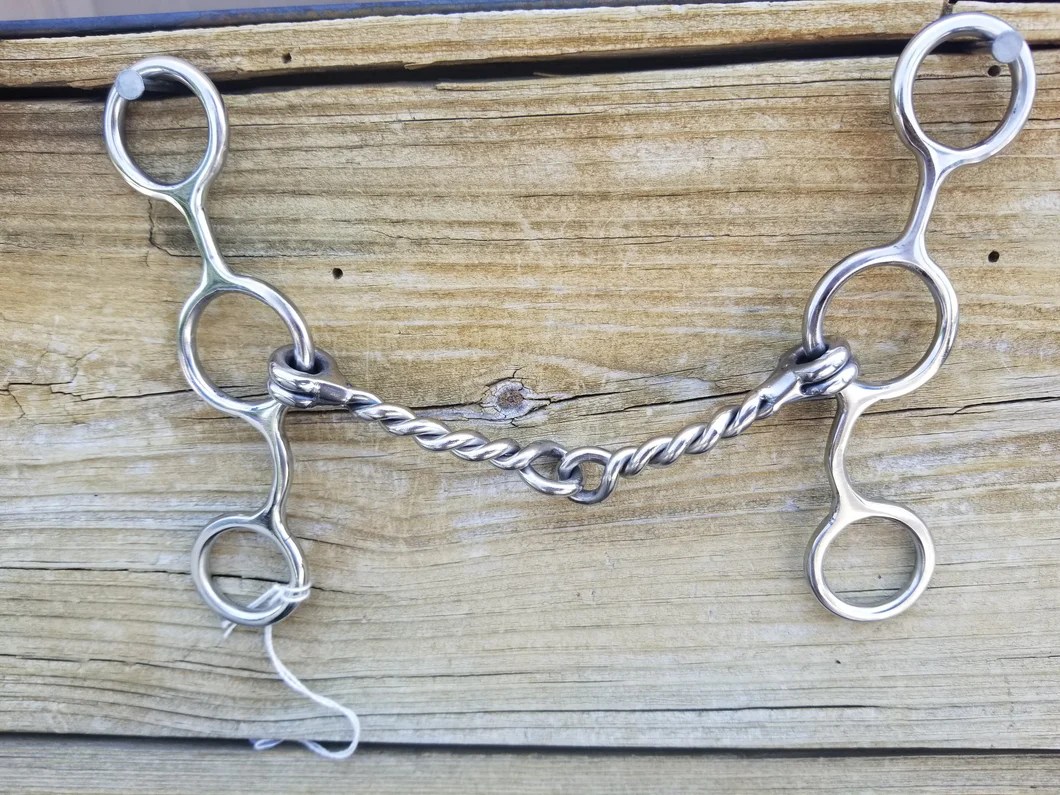 Jr Cowhorse Twisted Wire Bit J and S Tack