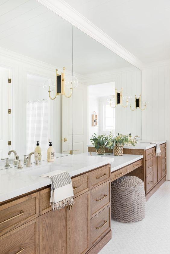 A Simple Guide to Mixing Metals in the Bathroom jane at home