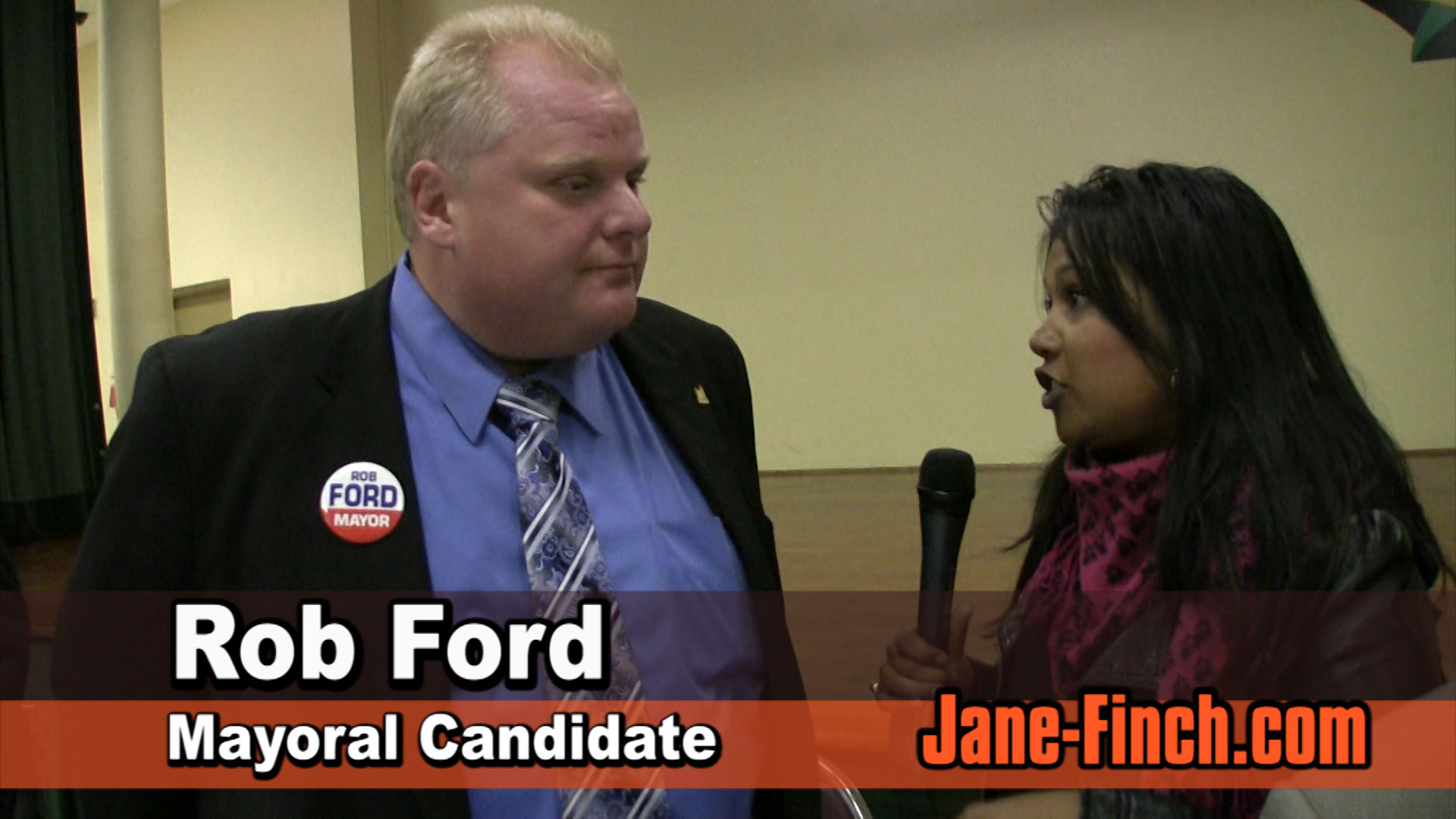 Videos Toronto Mayoral Debate at Jamaican Canadian