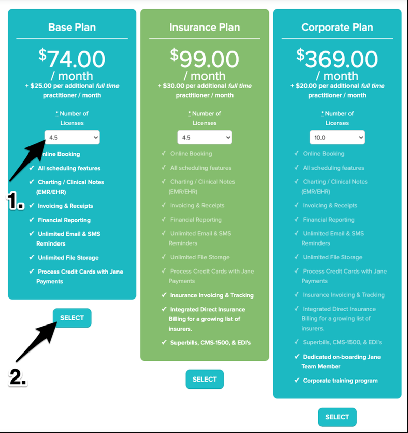 Setting up Staff and Adding a Staff Member to Your Jane Subscription