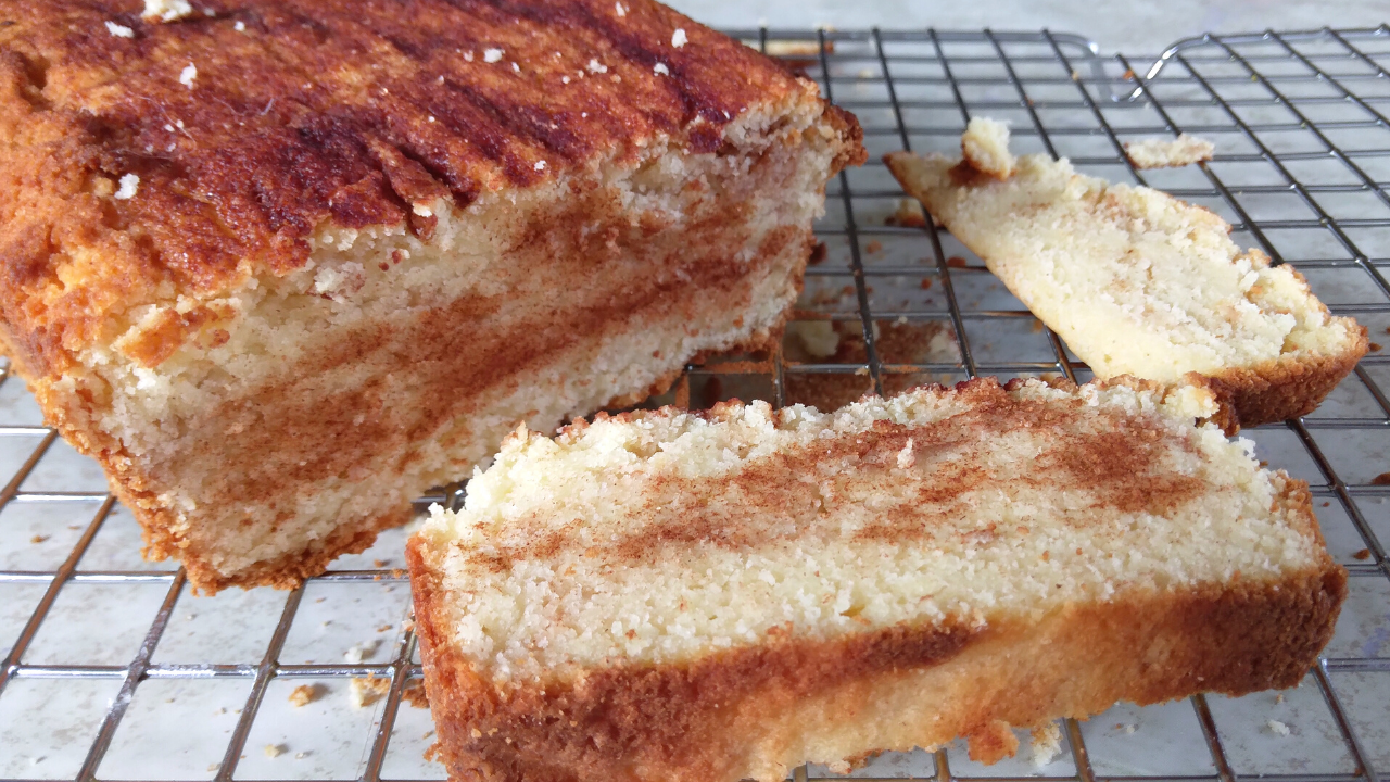 Quick Keto Coconut Flour Cinnamon Bread delicious low carb