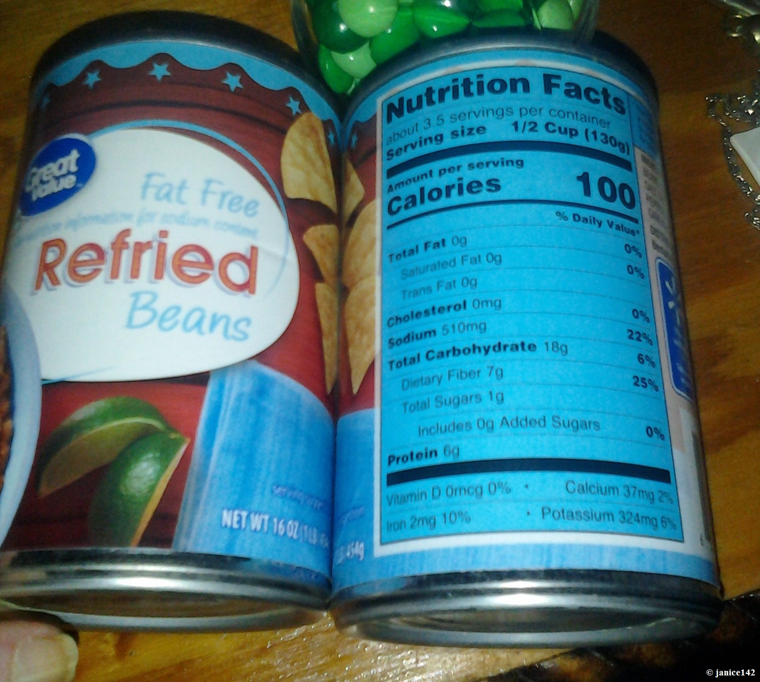 Book of Labels (refried beans recipe) article on janice142