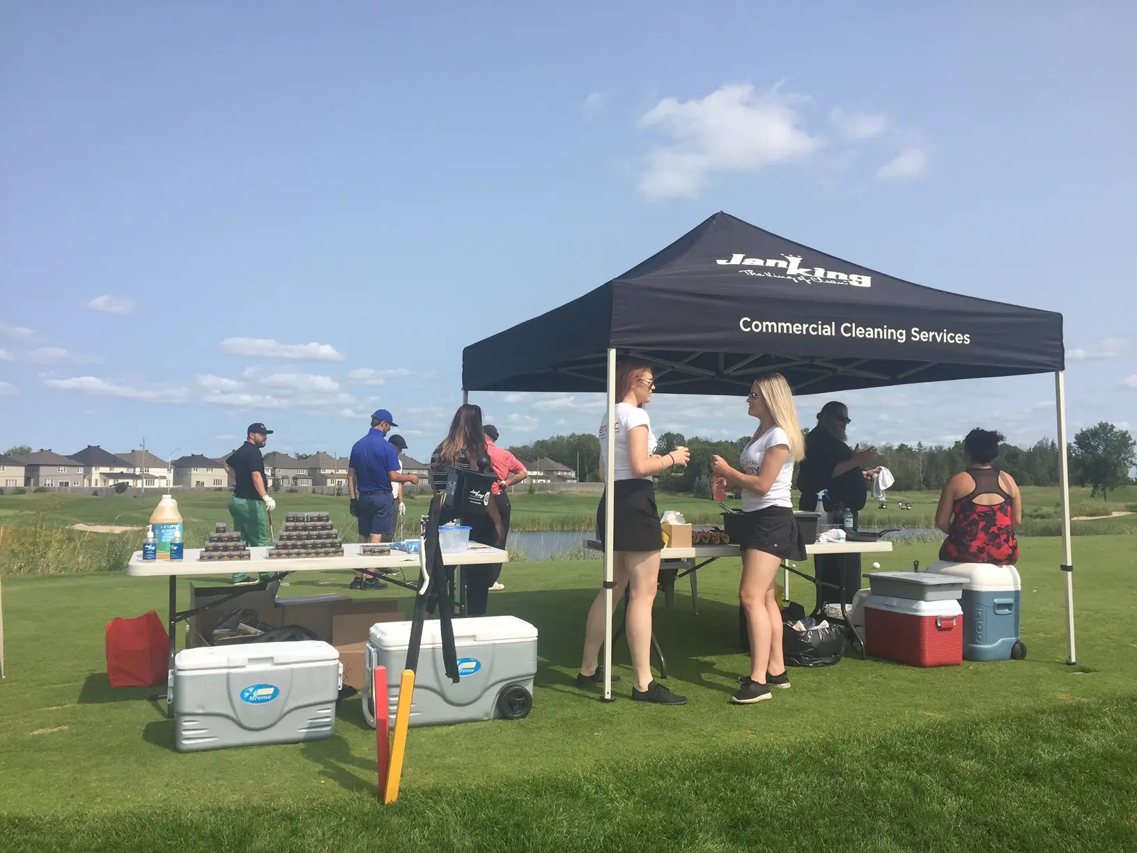 JaniKing Sponsors Hole at National Charity Classic Golf Tournament