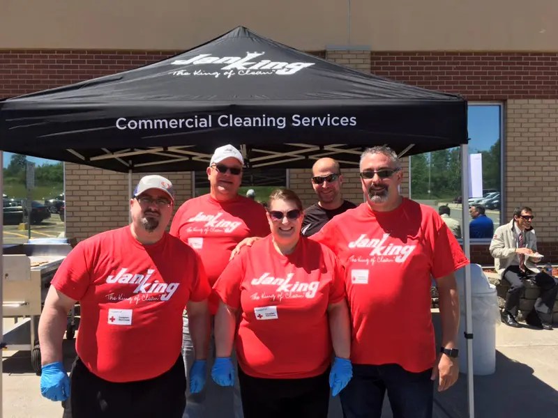 JaniKing of New Brunswick/PEI hosts a BBQ for the Red Cross JaniKing