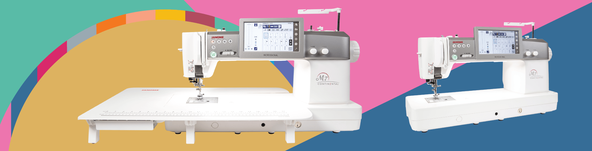 Continental M7P Key features Janome