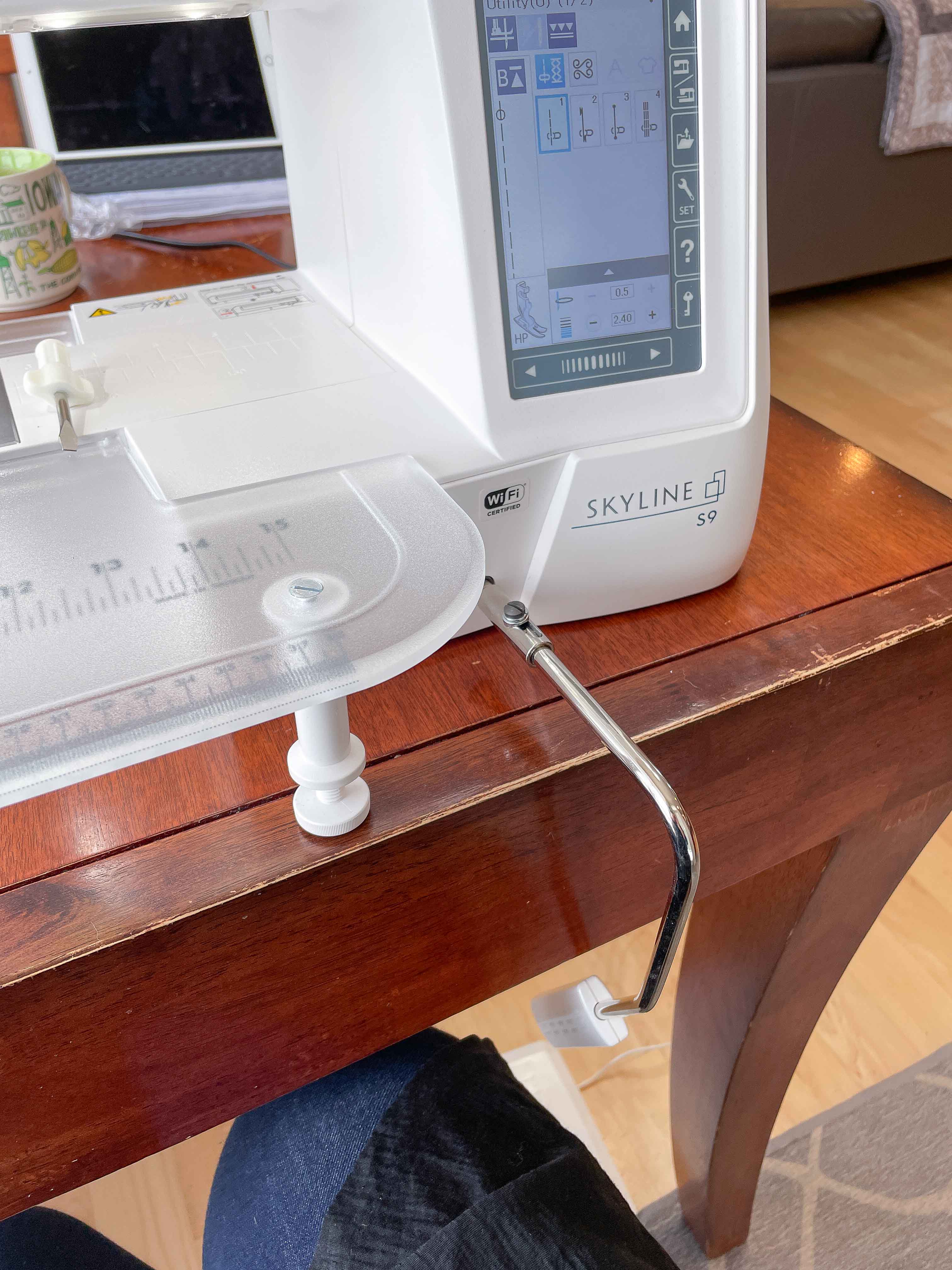 Janome Skyline S9 Knee Lifter Janome Life